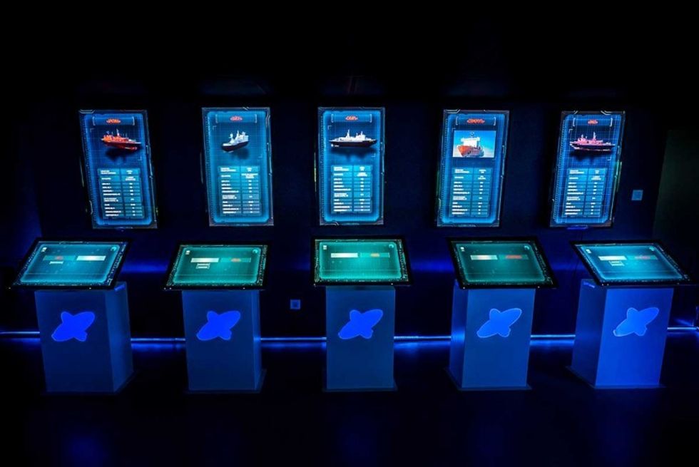 Sarner designs immersive exhibition aboard Russia's Lenin Icebreaker