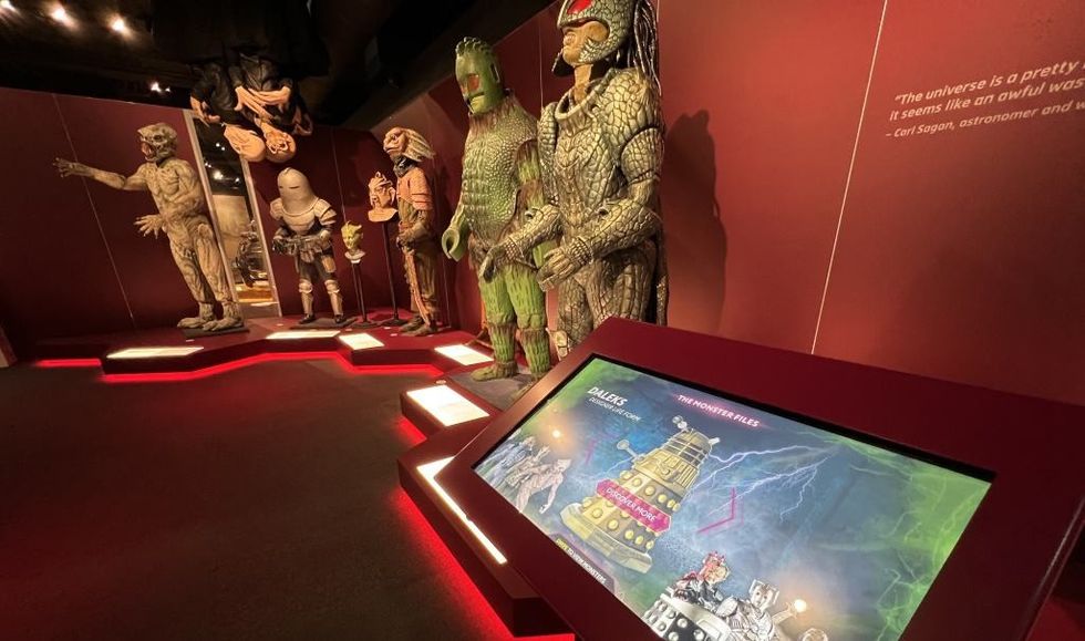 Sarner Doctor Who exhibition IAAPA Expo Europe 2022