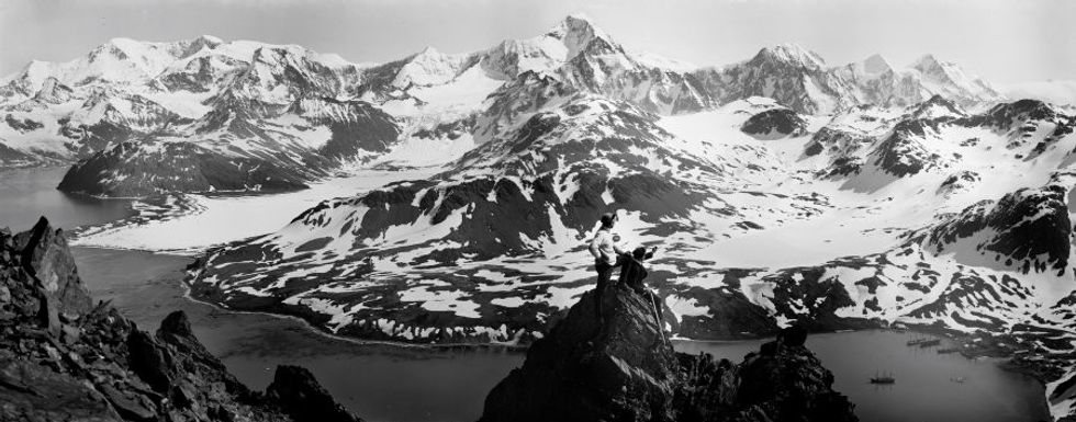 Sarner International Panorama taken by Frank Hurley Enduring Eye Exhibition 2015