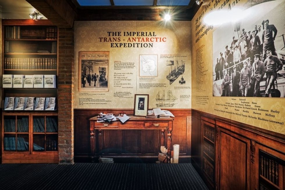 Sarner International Shackleton’s legacy and the power of early Antarctic photography exhibition