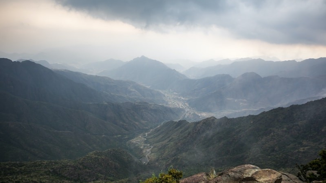 saudi arabia mountain destination asir region PIF