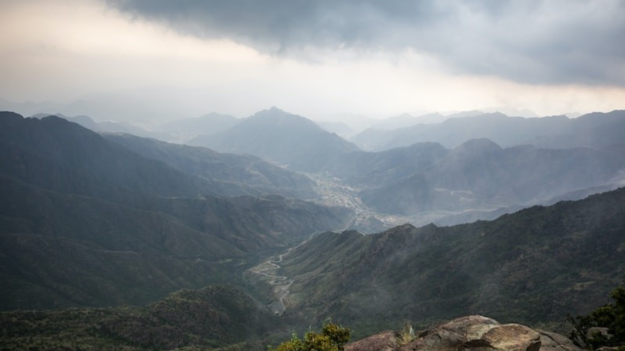 saudi arabia mountain destination asir region PIF