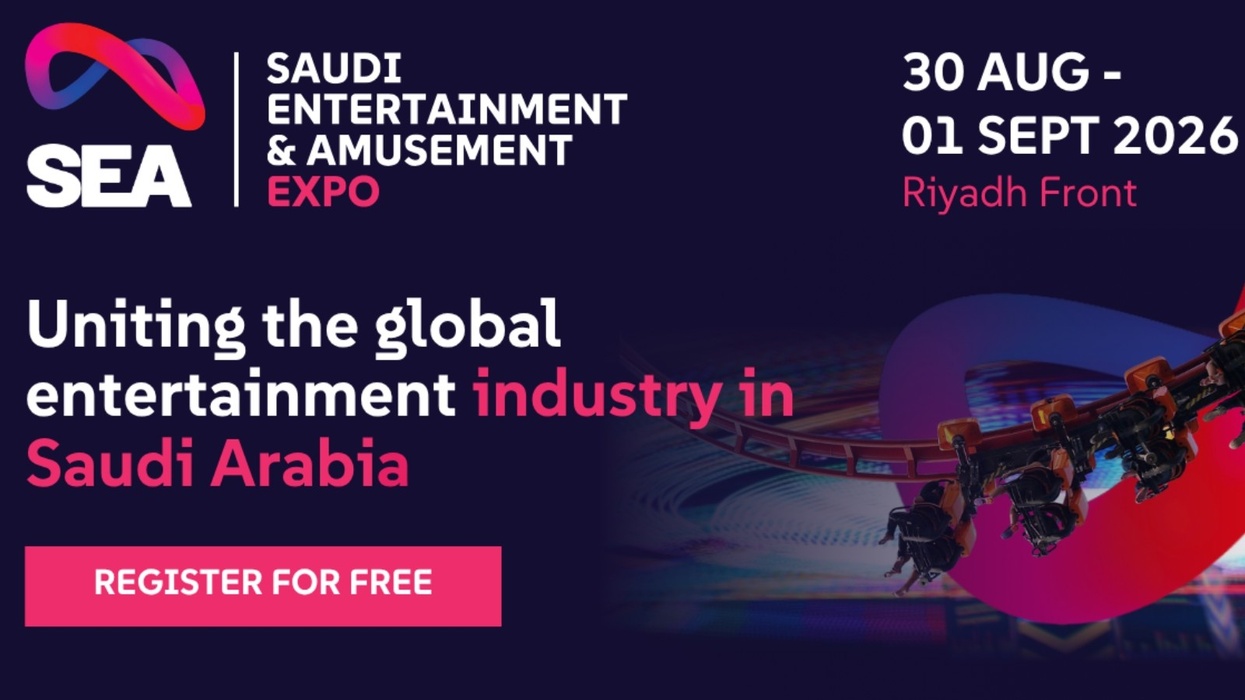 "Saudi Entertainment Expo 2026, Riyadh, Aug 30-Sept 1, Register Free."