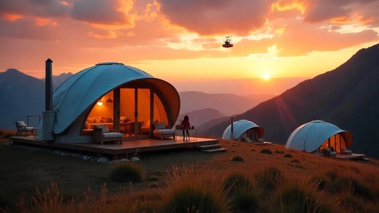 Saudi glamping Warrior Group