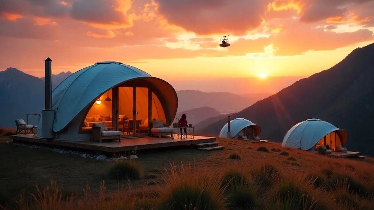 Saudi glamping Warrior Group