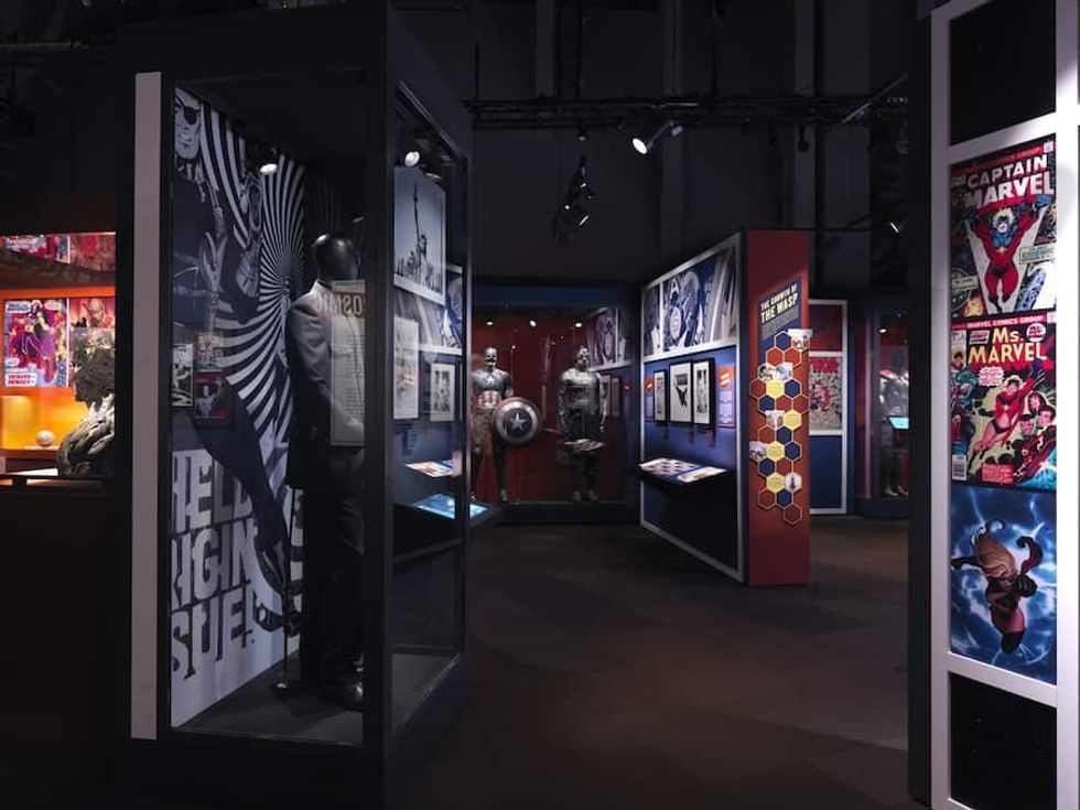 SC exhibitions Marvel universe of Super Heroes