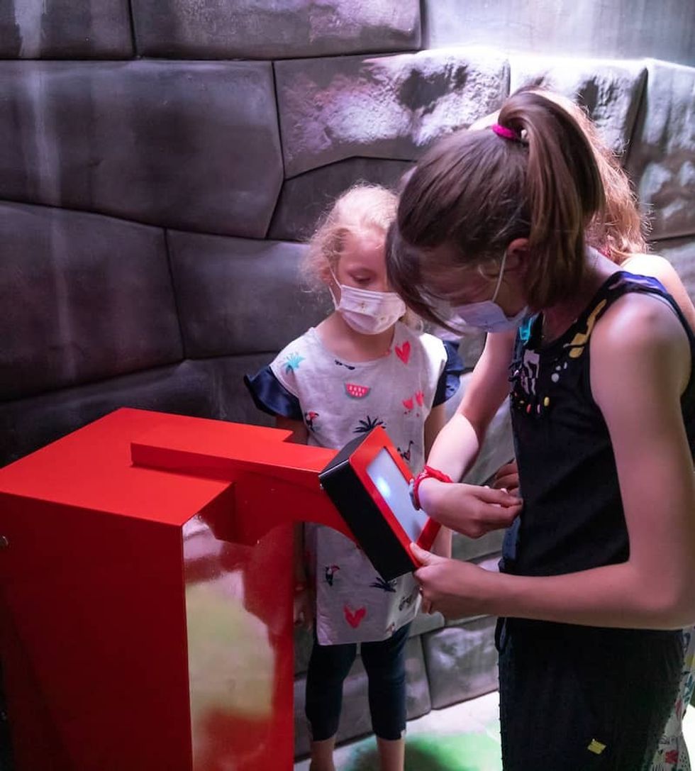 scanning a Connect&GO wristband