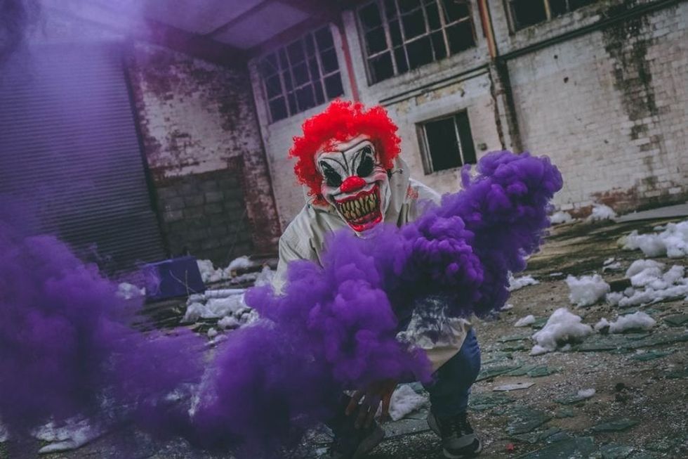 scary clown Katapult halloween