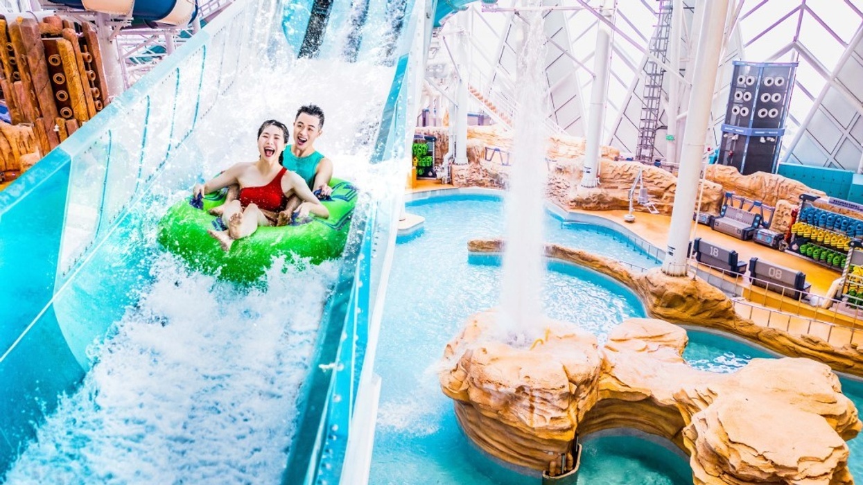 Scenario indoor water park expansion at Studio City