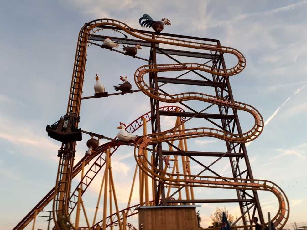 schwaben park rollber ball coaster wilde hilde