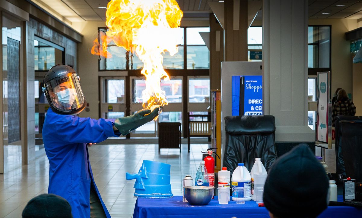 Science North outreach fire