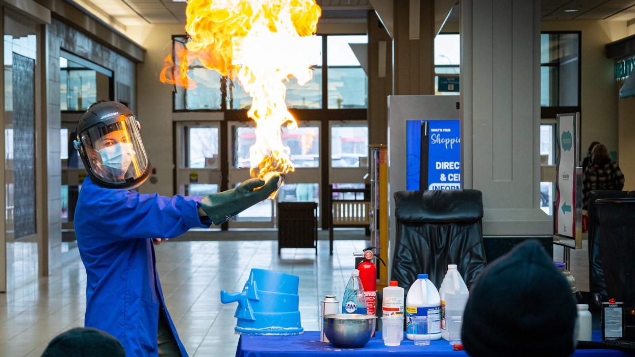 Science North outreach fire