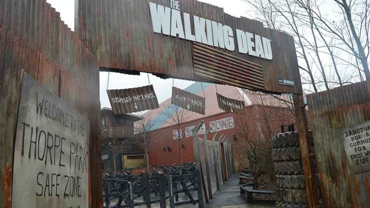 Scruffy Dog provides turnkey theming for Thorpe Park's The Walking Dead: The Ride