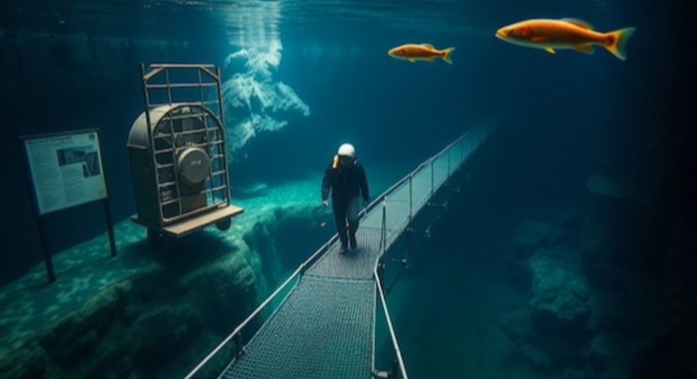 scuba scape underwater museum