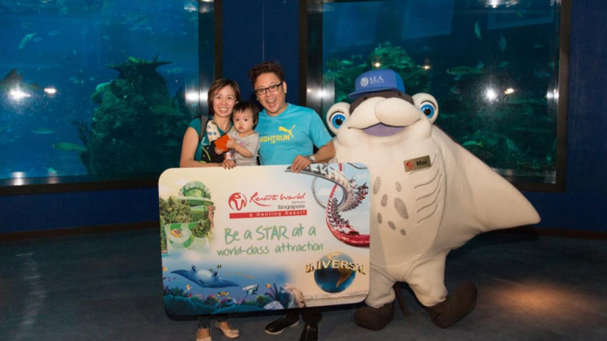 SEA Aquarium 10 millionth visitor