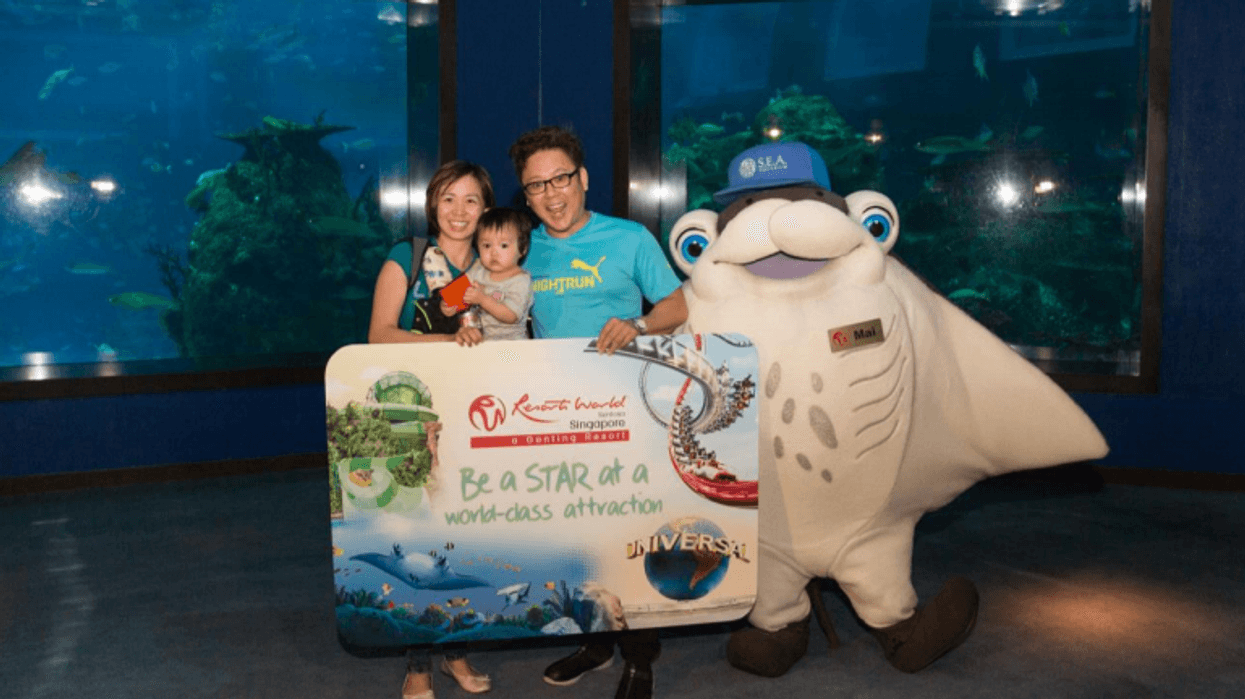 SEA Aquarium 10 millionth visitor