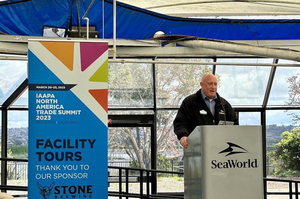 SeaWorld GM addresses IAAPA Trade Summit