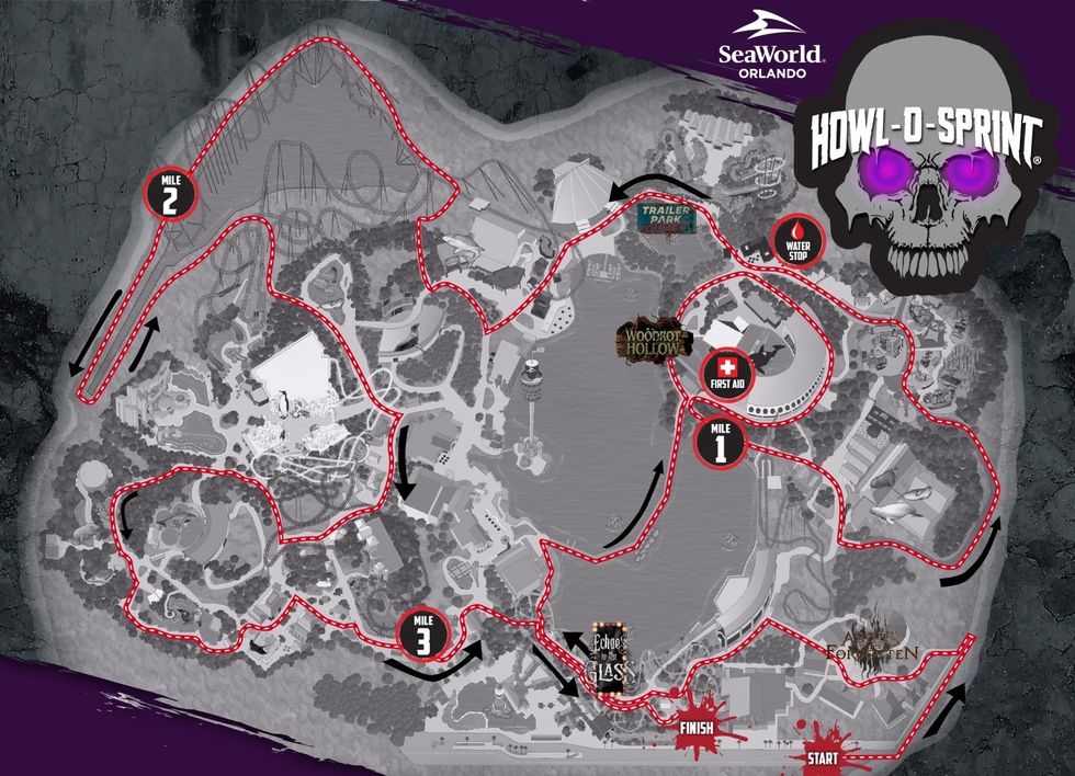 seaworld orlando howl-o-sprint