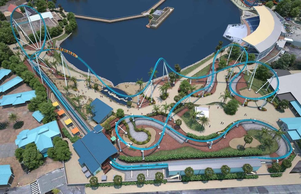 seaworld orlando pipeline surf coaster