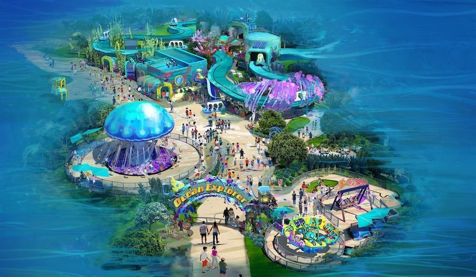SeaWorld San Diego OCEAN EXPLORER Aerial