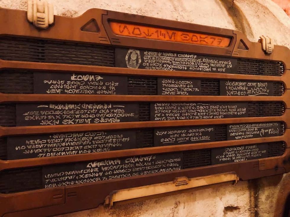 Secret Messages Oga's Cantina Star Wars: Galaxy's Edge