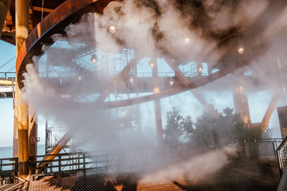 SEE MONSTER transformed North Sea oil platform by NEWSUBSTANCE entered into the Blooloop Innovation Awards 2022