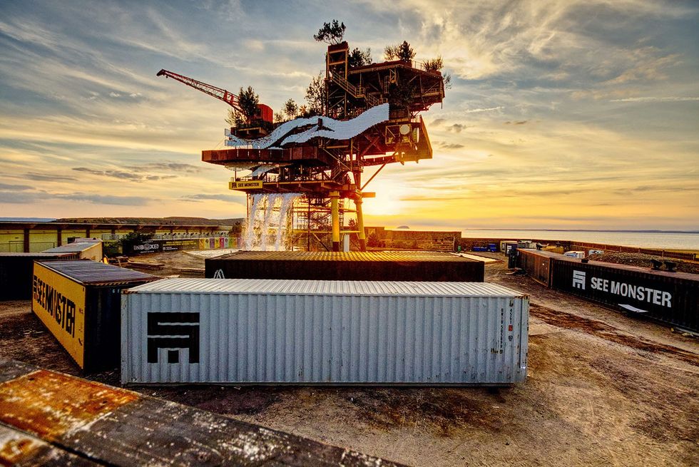 SEE MONSTER transformed North Sea oil platform by NEWSUBSTANCE entered into the Blooloop Innovation Awards 2022
