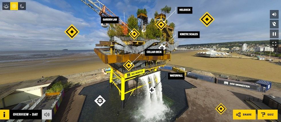 SEE MONSTER virtual tour