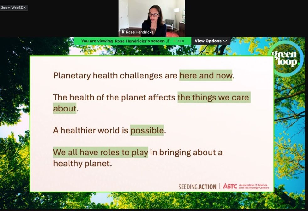 Seeding Action greenspan