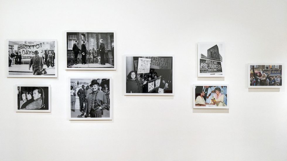 selected images from the _Welcome To Queer Britain_ display