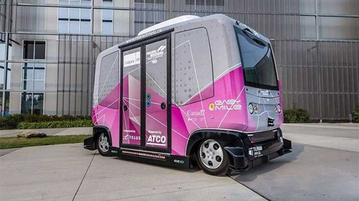 self driving shuttle calgary