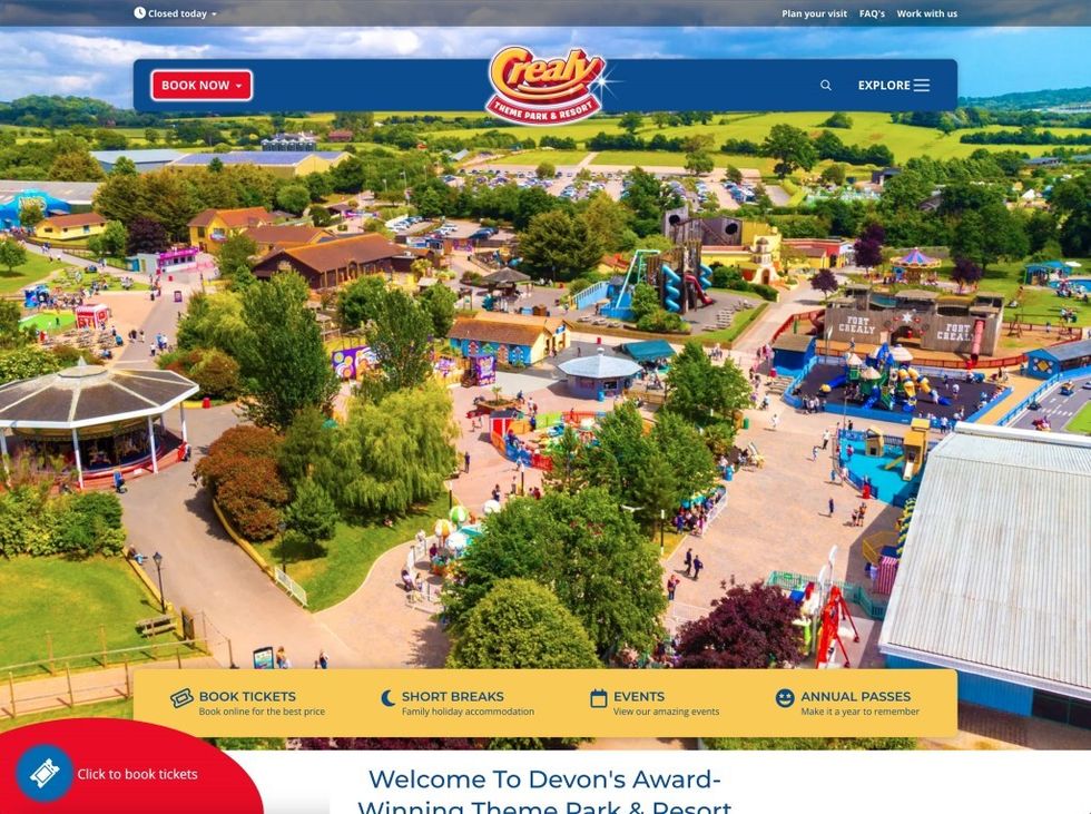 Semantic Crealy homepage