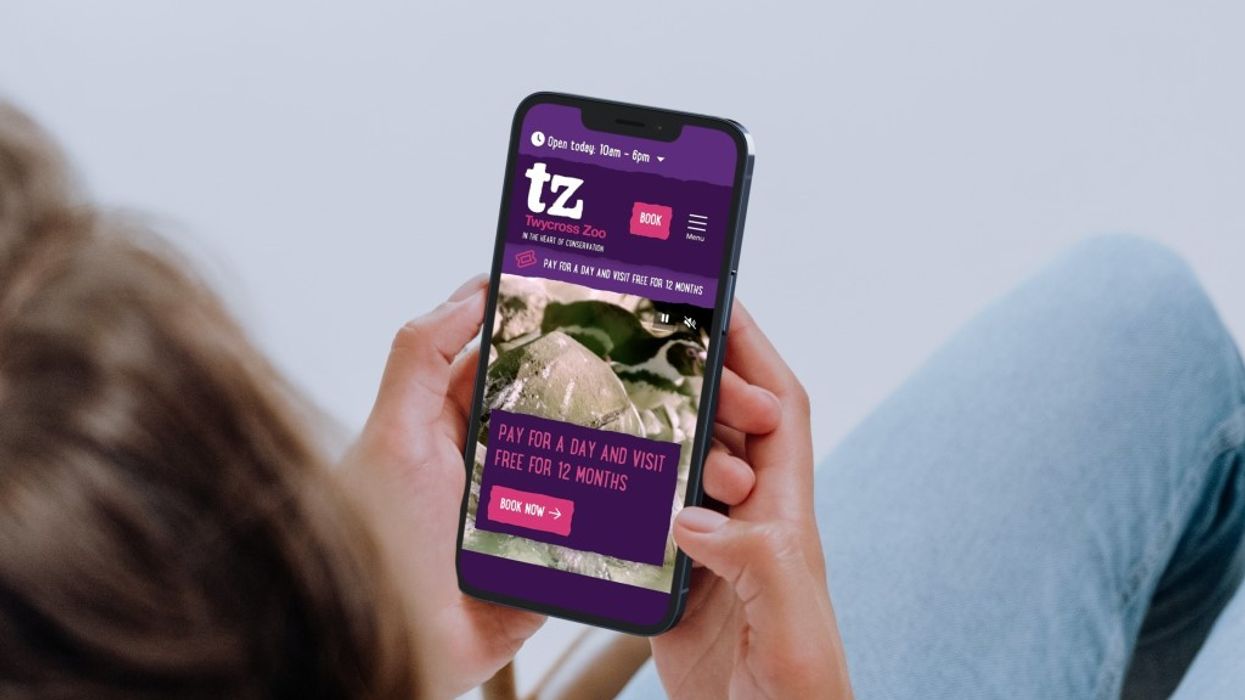Semantic LOOP mobile website Twycross Zoo