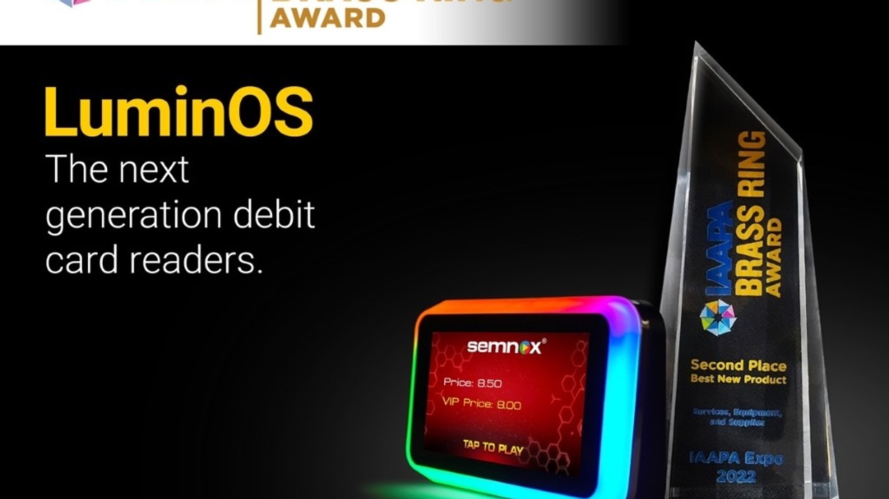 Semnox at IAAPA Brass Ring Awards 2022