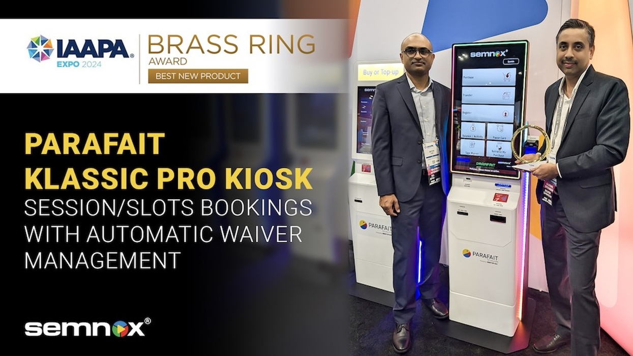 Semnox Brass Ring Expo Best New Product Award 2024