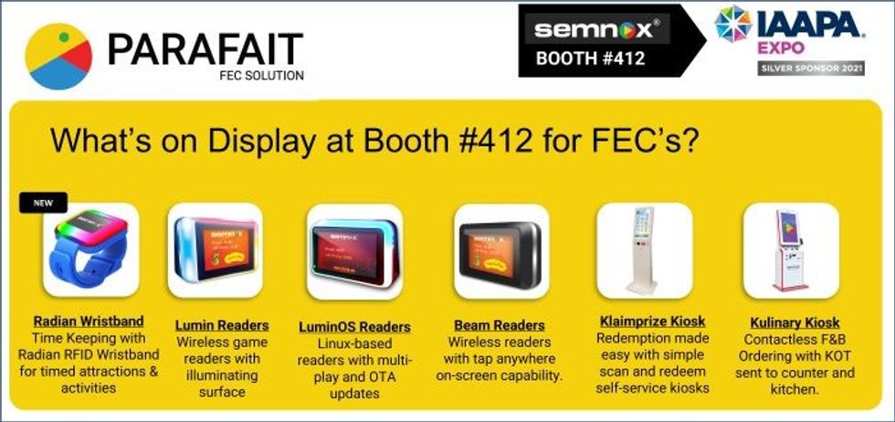 Semnox Parafait FEC System