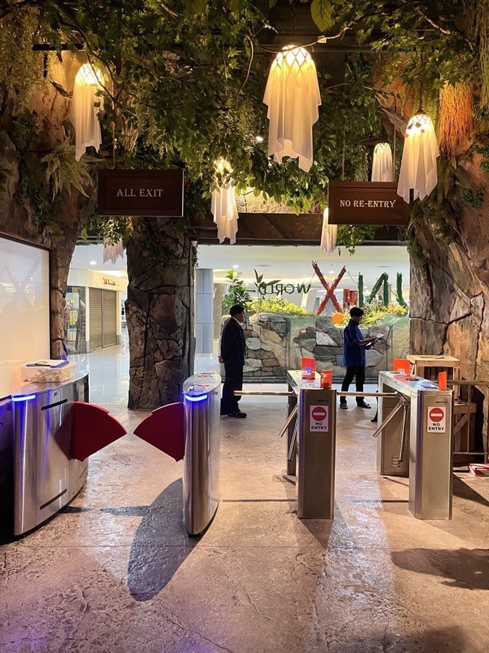 Semnox Solutions Fun X World in Kuala Lumpur access control