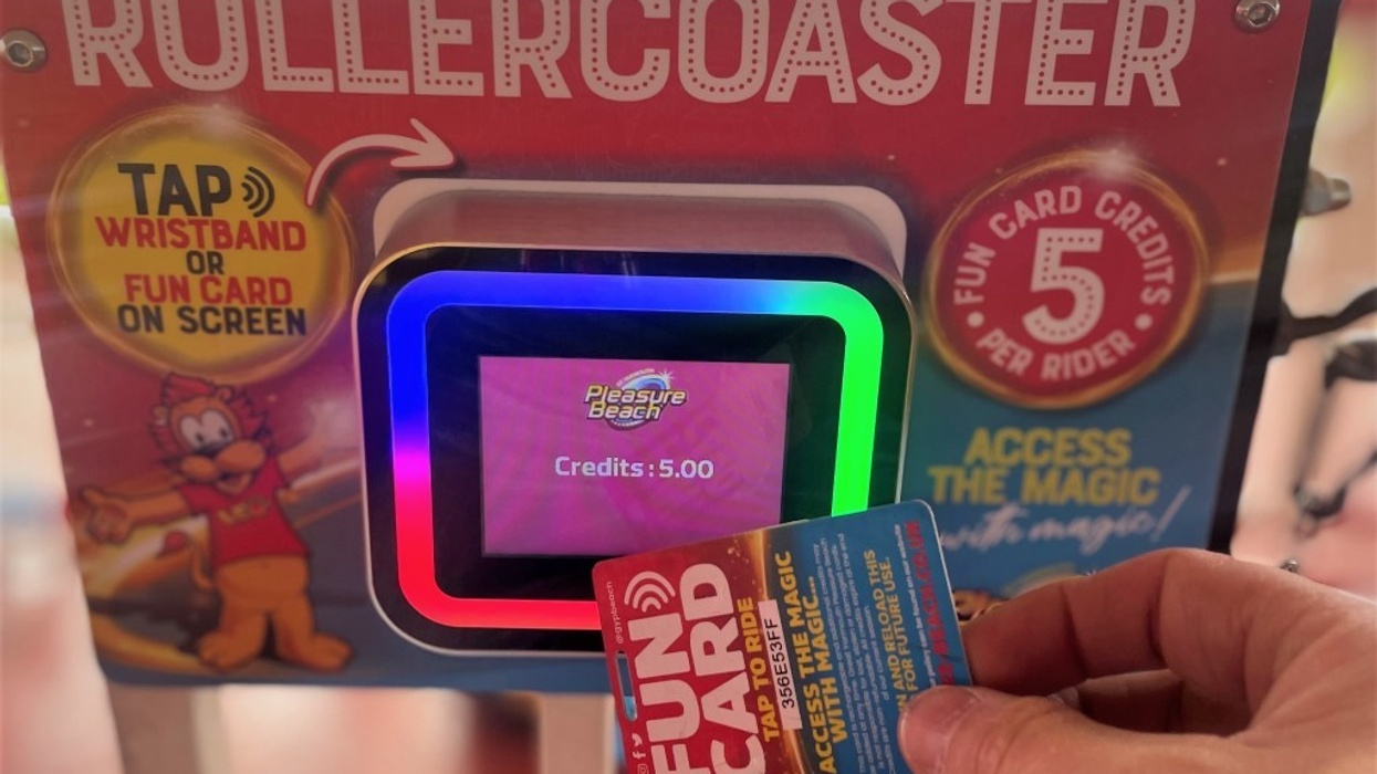 Semnox Solutions Great Yarmouth Pleasure Beach coaster