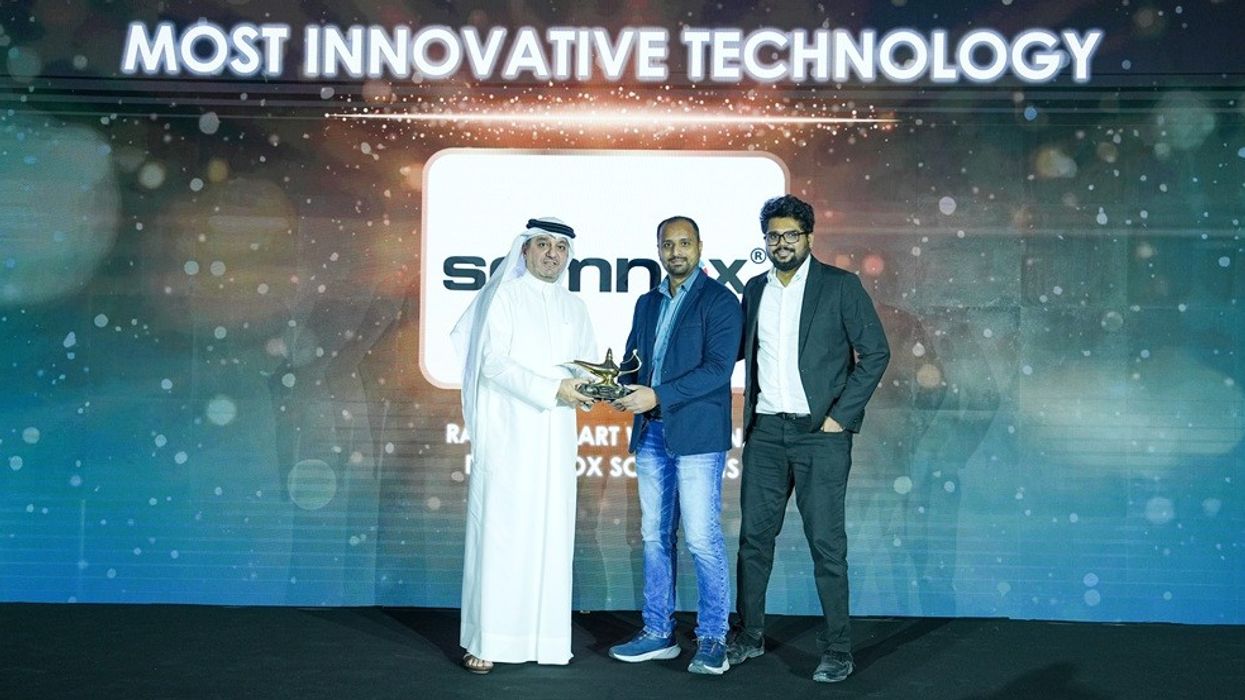 Semnox Solutions Most Innovative Technology Award at the MENALAC Awards 2025