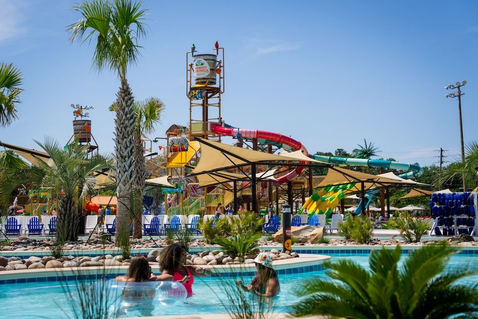 Serengeti Springs Lazy River water park design 2025