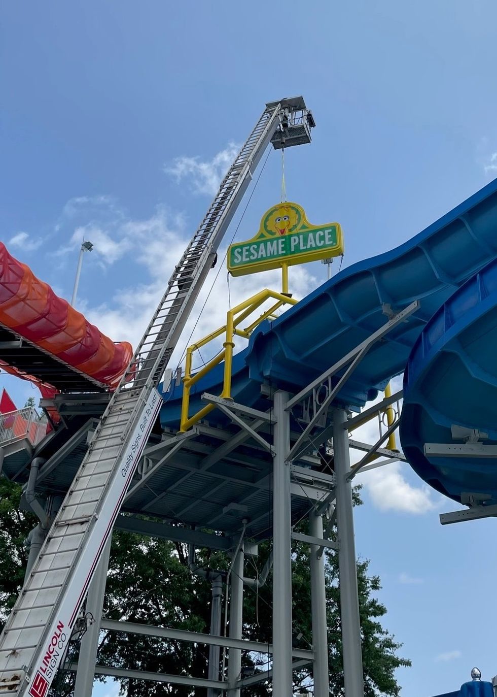 Sesame Place Sign