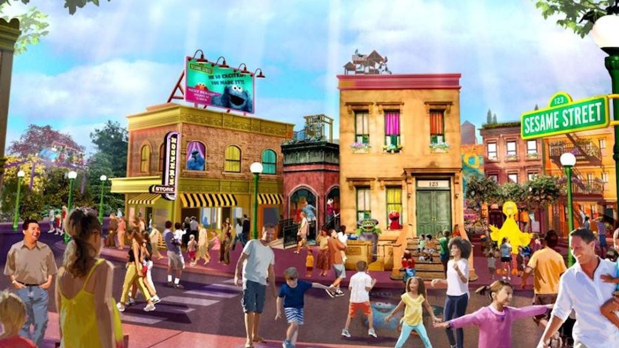 Sesame Street land at SeaWorld Orlando