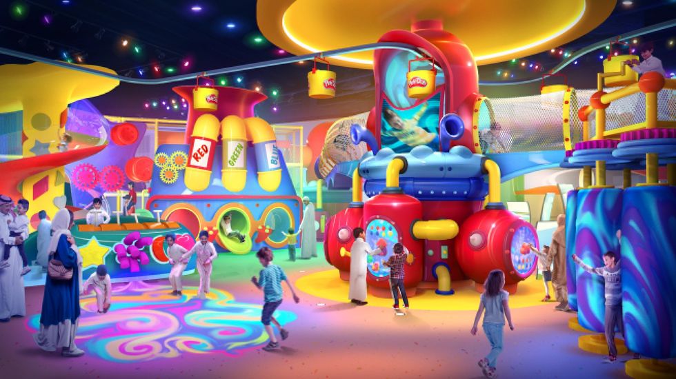 seven saudi arabia play-doh attractions