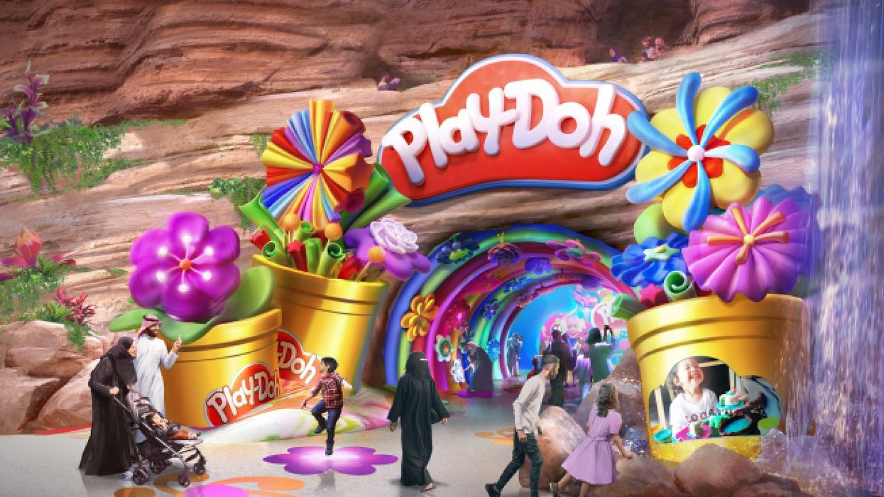 seven saudi arabia play-doh attractions
