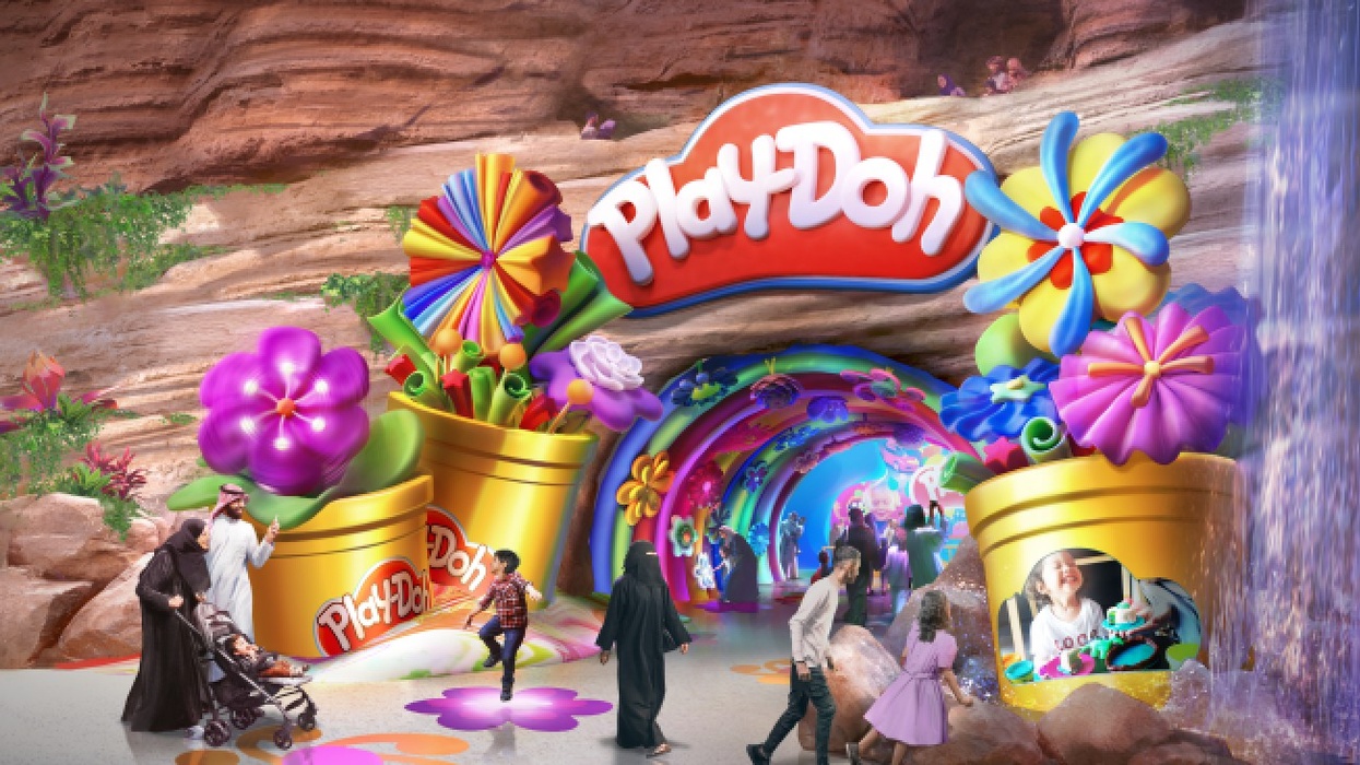 seven saudi arabia play-doh attractions