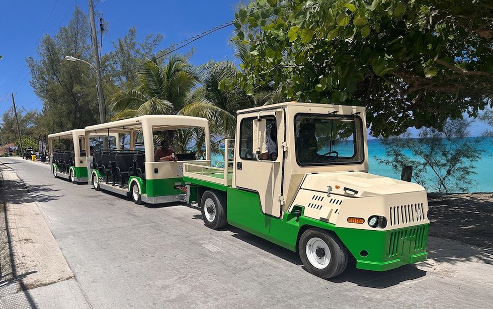 Severn Lamb 9000 Series Road Tram in Bimini