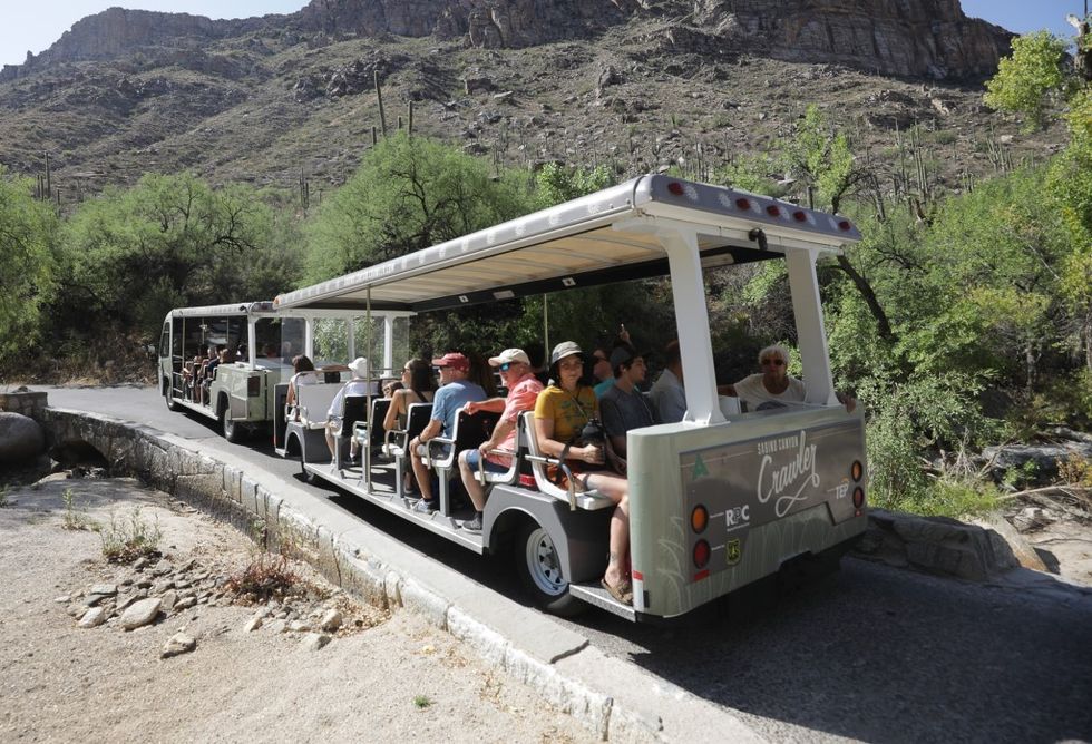 Severn Lamb Sabino Canyon Recreation Area Electric Tram