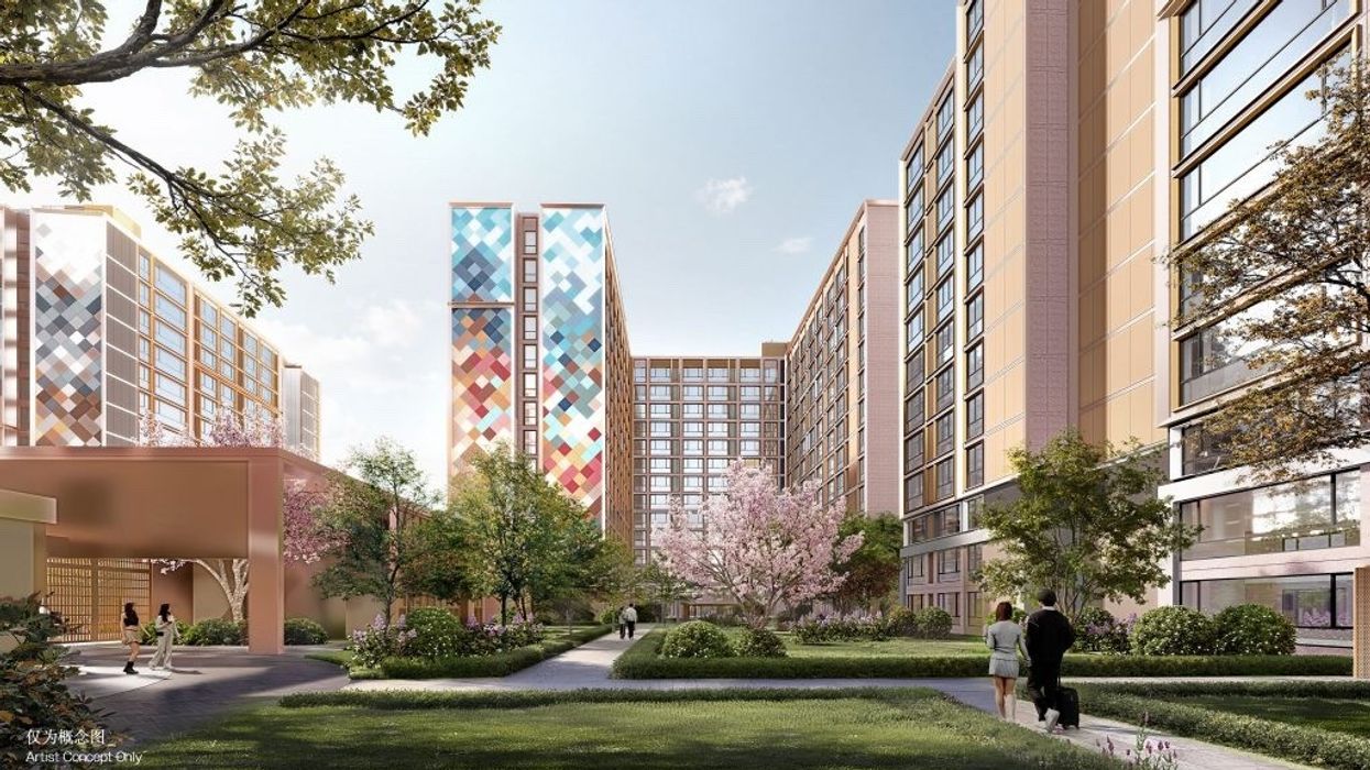 shanghai disney residential community