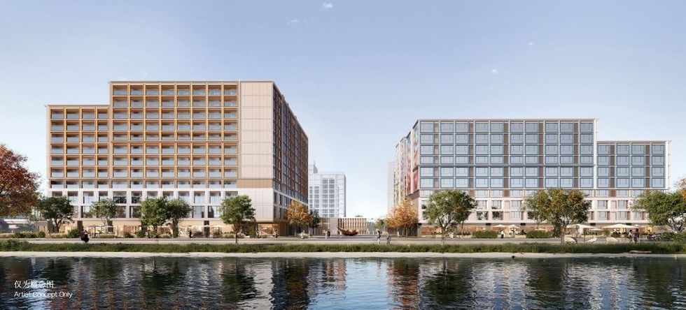 shanghai disney residential community