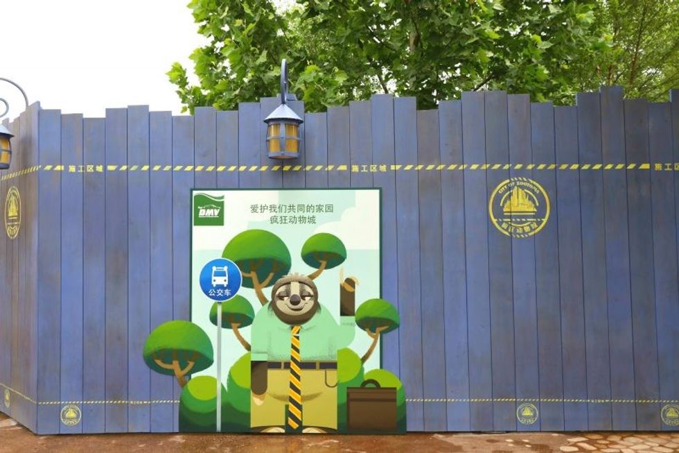 shanghai disney zootopia